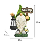 Nain de Jardin Bienvenue Grande Taille Bienvenue Dimensions