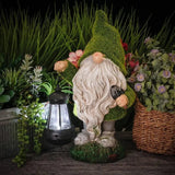 Nain de Jardin Bienvenue Grande Taille Lanterne Nuit